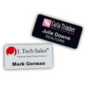 Name Badge Digitally Printed 3" x 1.5"